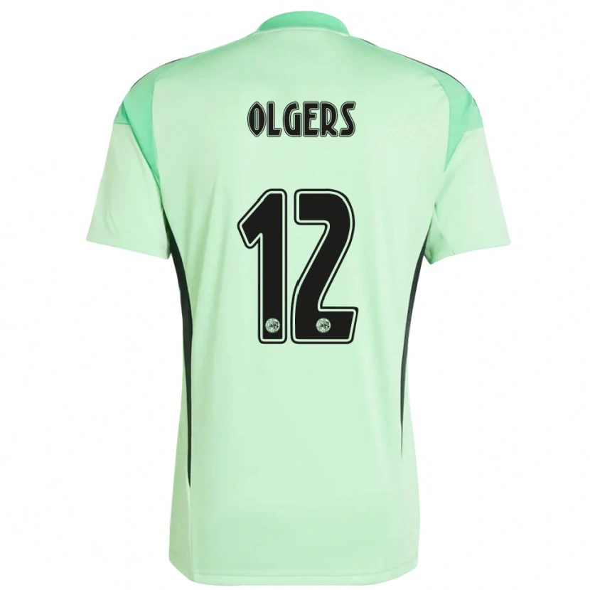Danxen Damen Guus Olgers #12 Trikot Hellgrün Schwarz Torwarttrikot 2025/26