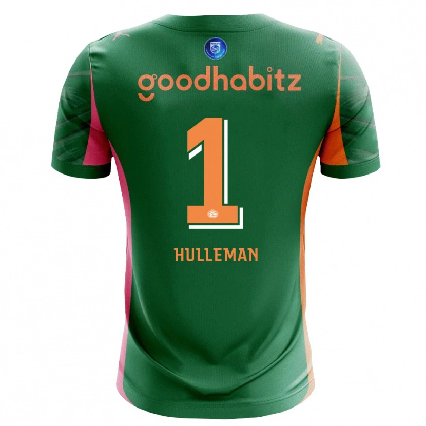 Danxen Damen Daan Hulleman #1 Trikot Grün Orange Torwarttrikot 2025/26