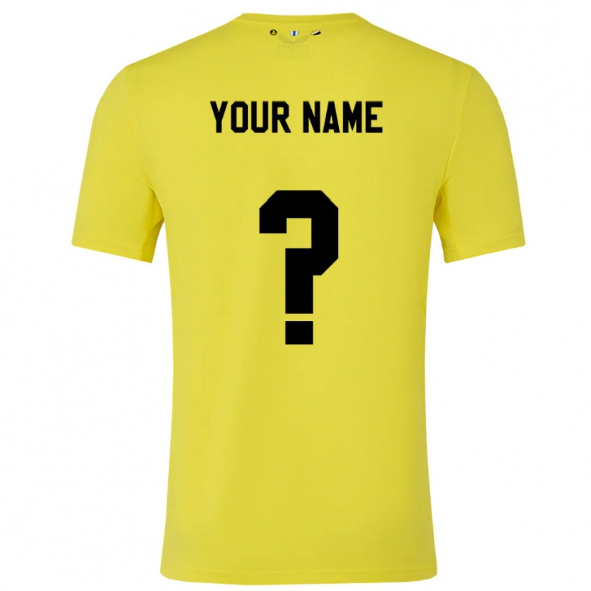 Danxen Damen FC Utrecht Gelb Schwarz Trikot Torwarttrikot 2025/26