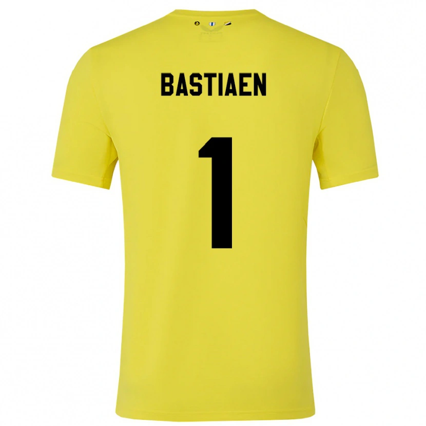 Danxen Damen Femke Bastiaen #1 Trikot Gelb Schwarz Torwarttrikot 2025/26