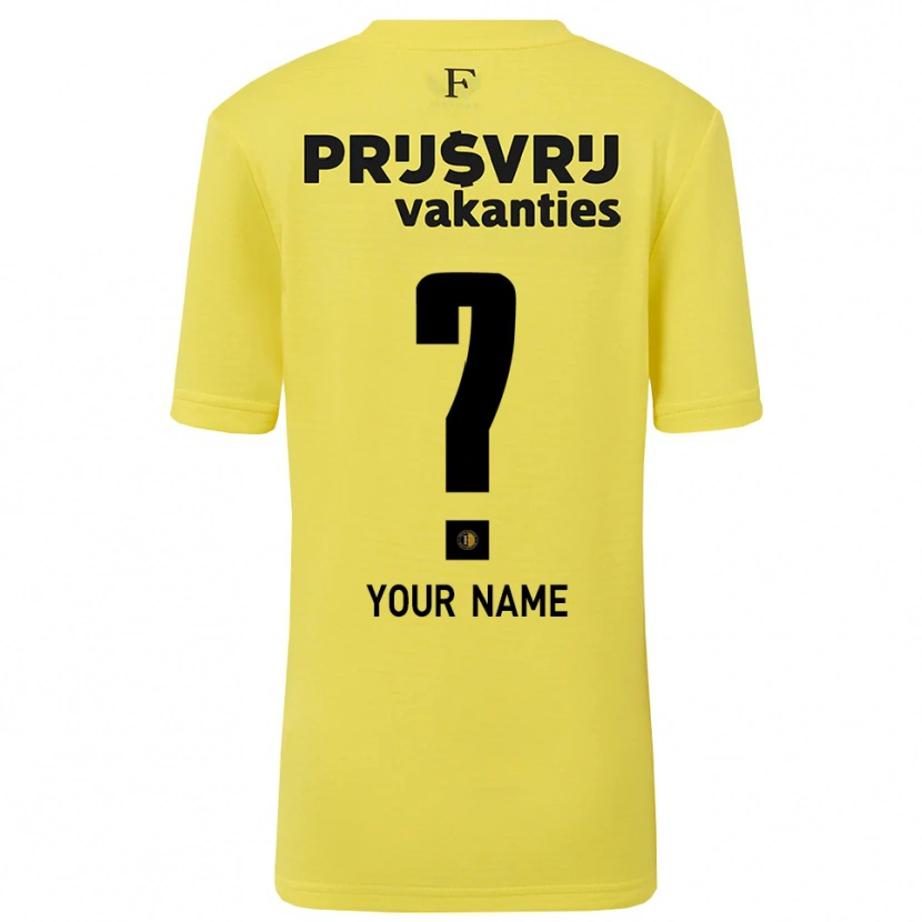 Danxen Damen Feyenoord Gelb Schwarz Trikot Torwarttrikot 2025/26