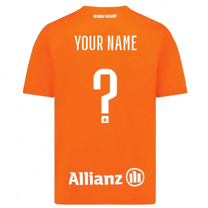 Danxen Damen Club Brugge KV Orange Weiß Trikot Torwarttrikot 2025/26