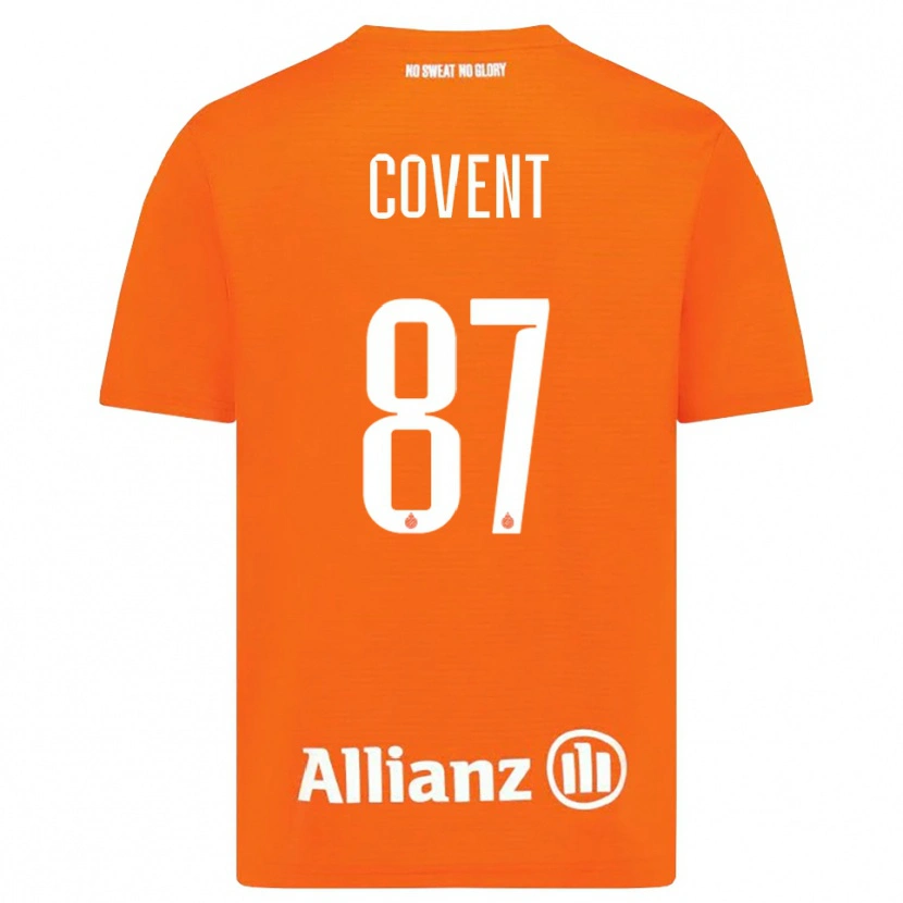 Danxen Damen Jorijn Covent #87 Trikot Orange Weiß Torwarttrikot 2025/26