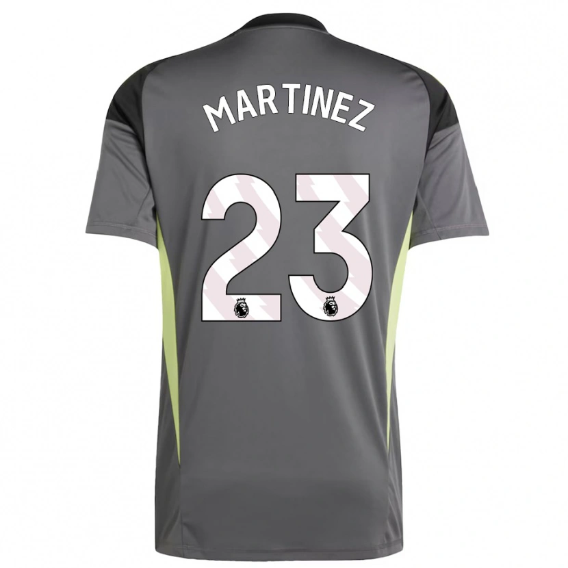 Danxen Damen Emiliano Martínez #23 Trikot Dunkelgrau Schwarz Torwarttrikot 2025/26