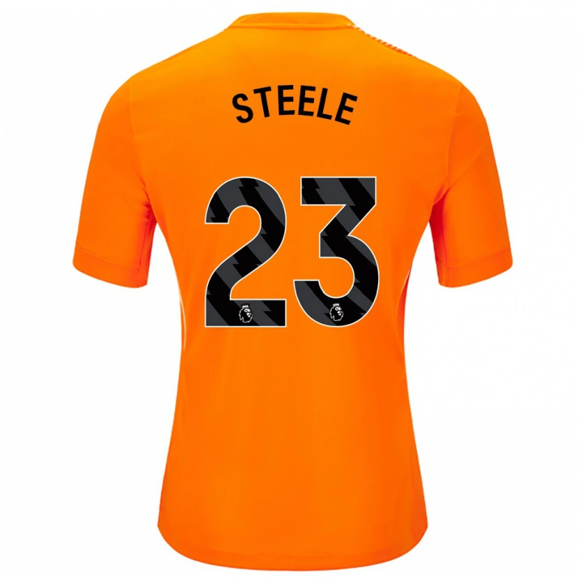 Danxen Damen Jason Steele #23 Trikot Orange Schwarz Torwarttrikot 2025/26