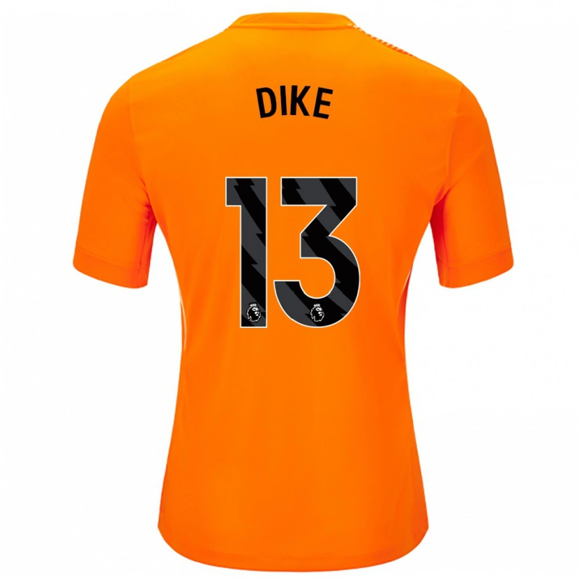 Danxen Damen Michael Dike #13 Trikot Orange Schwarz Torwarttrikot 2025/26