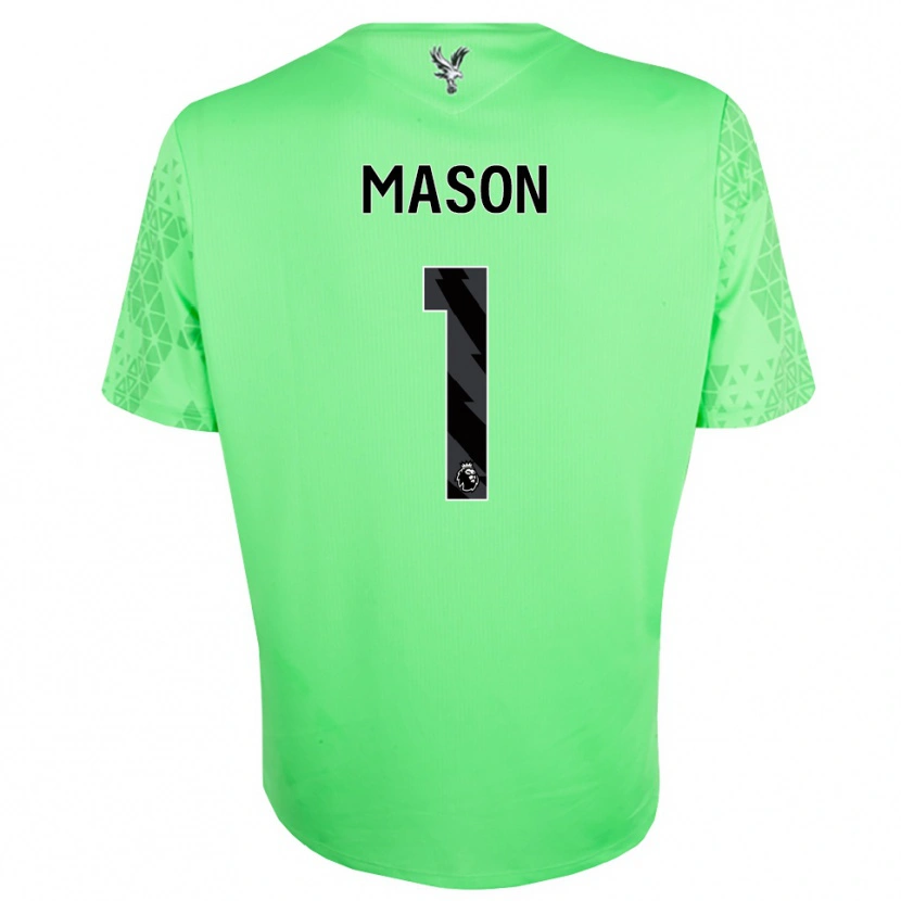 Danxen Damen Jack Mason #1 Trikot Grün Schwarz Torwarttrikot 2025/26