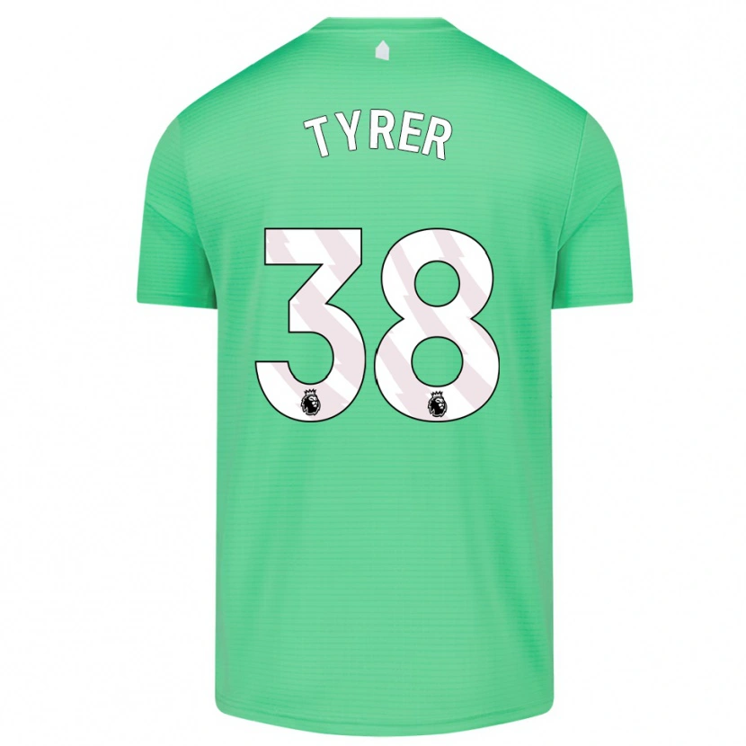Danxen Damen Harry Tyrer #38 Trikot Mittelgrün Torwarttrikot 2025/26