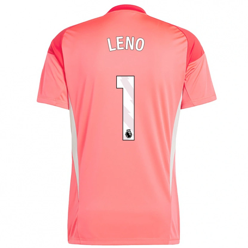 Danxen Damen Bernd Leno #1 Trikot Rot Weiß Torwarttrikot 2025/26