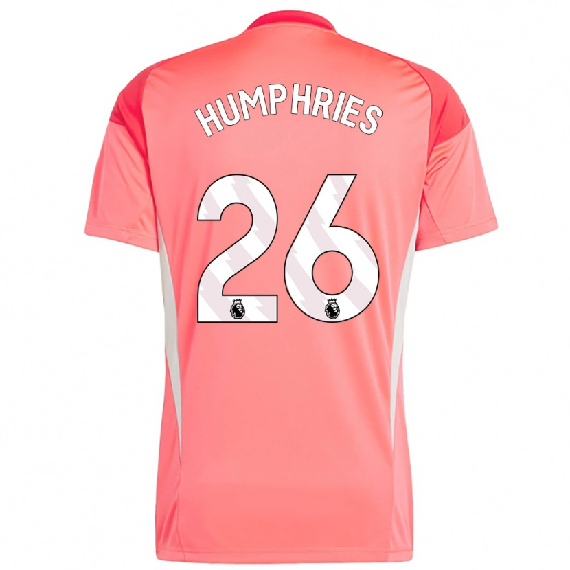 Danxen Damen Marni Humphries #26 Trikot Rot Weiß Torwarttrikot 2025/26