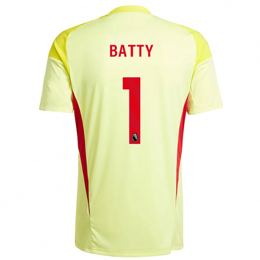 Danxen Damen Emily Batty #1 Trikot Hellgelb Orange Torwarttrikot 2025/26