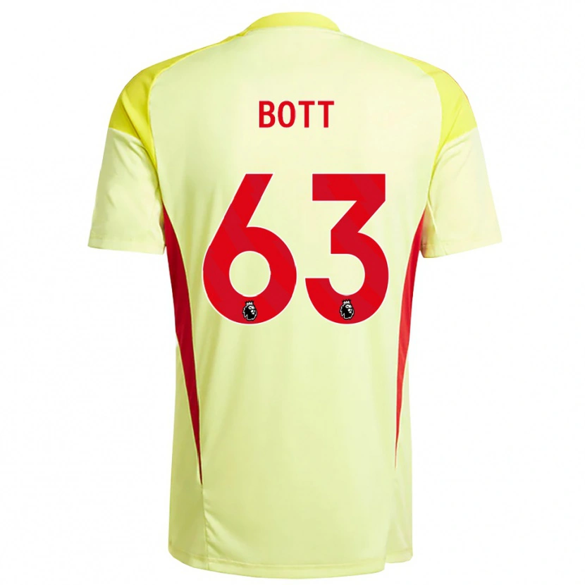 Danxen Damen Aaron Bott #63 Trikot Hellgelb Orange Torwarttrikot 2025/26