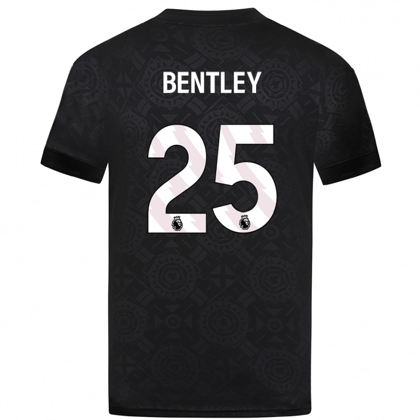 Danxen Damen Daniel Bentley #25 Trikot Schwarz Weiß Torwarttrikot 2025/26