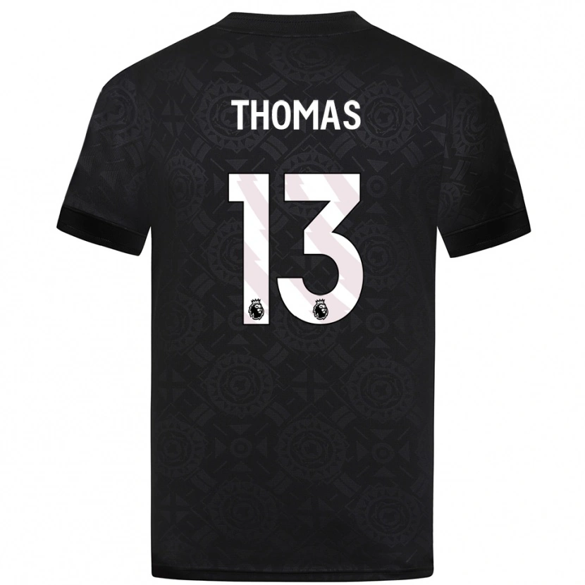 Danxen Damen Bec Thomas #13 Trikot Schwarz Weiß Torwarttrikot 2025/26