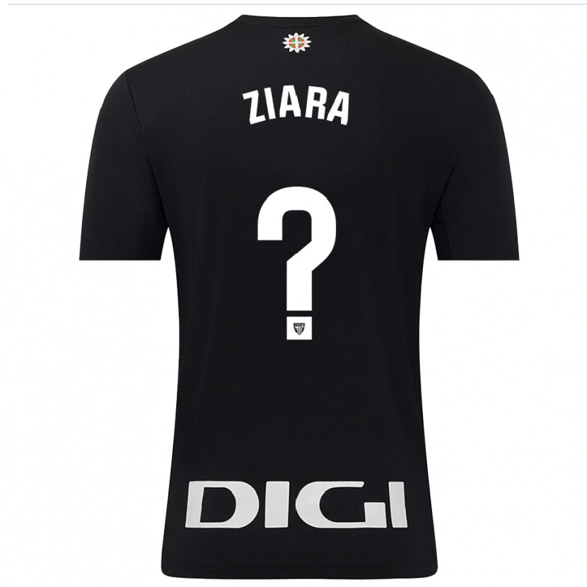Danxen Damen Ziara Vega Uribarri #0 Trikot Schwarz Weiß Torwarttrikot 2025/26