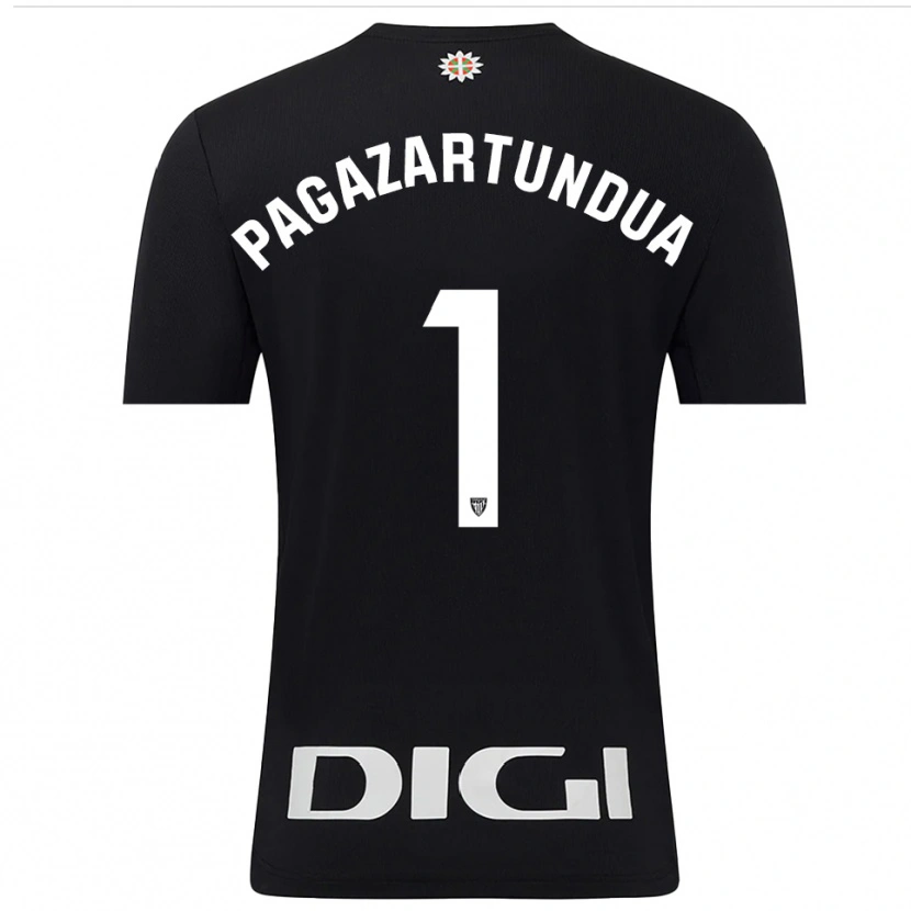 Danxen Damen Iker Pagazartundua #1 Trikot Schwarz Weiß Torwarttrikot 2025/26