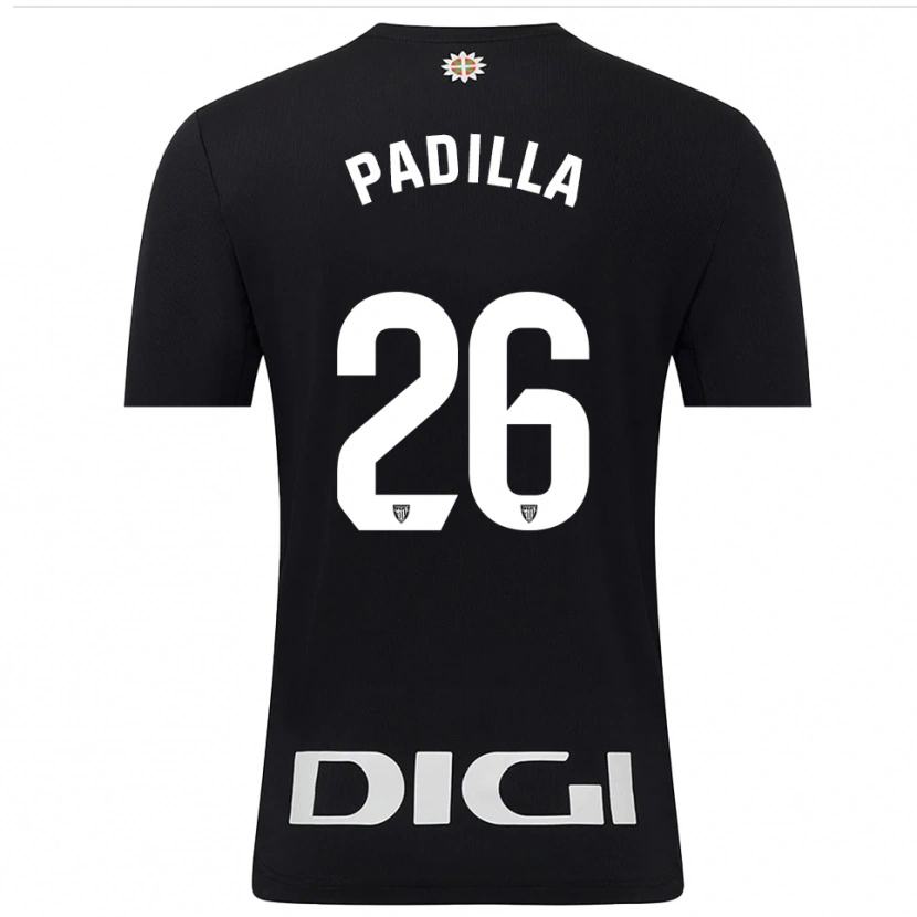 Danxen Damen Álex Padilla #26 Trikot Schwarz Weiß Torwarttrikot 2025/26