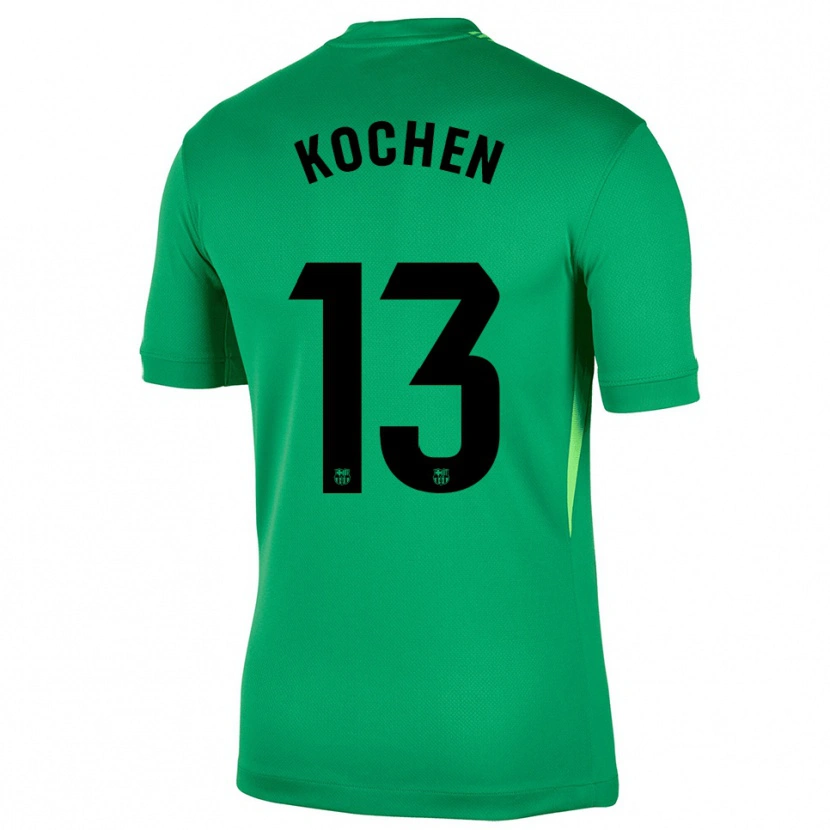 Danxen Damen Diego Kochen #13 Trikot Grün Schwarz Torwarttrikot 2025/26