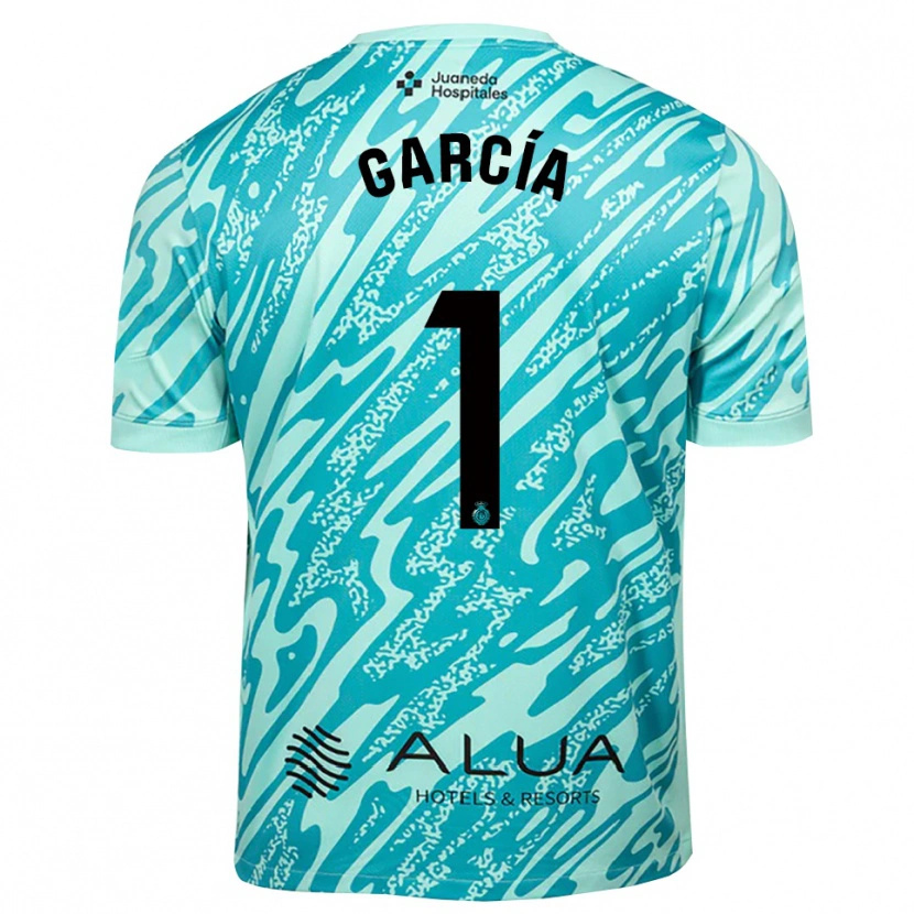 Danxen Damen Pere García #1 Trikot Cyan Schwarz Torwarttrikot 2025/26
