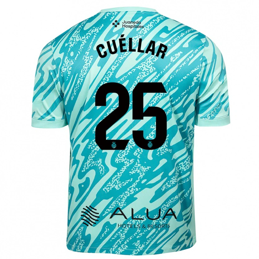 Danxen Damen Iván Cuéllar #25 Trikot Cyan Schwarz Torwarttrikot 2025/26