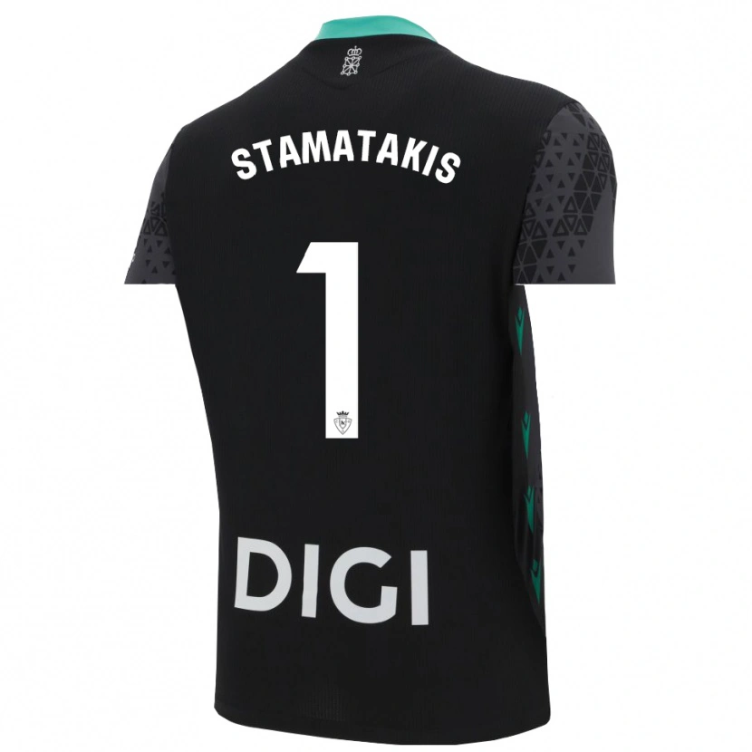 Danxen Damen Dimitrios Stamatakis #1 Trikot Dunkelgrau Schwarz Torwarttrikot 2025/26