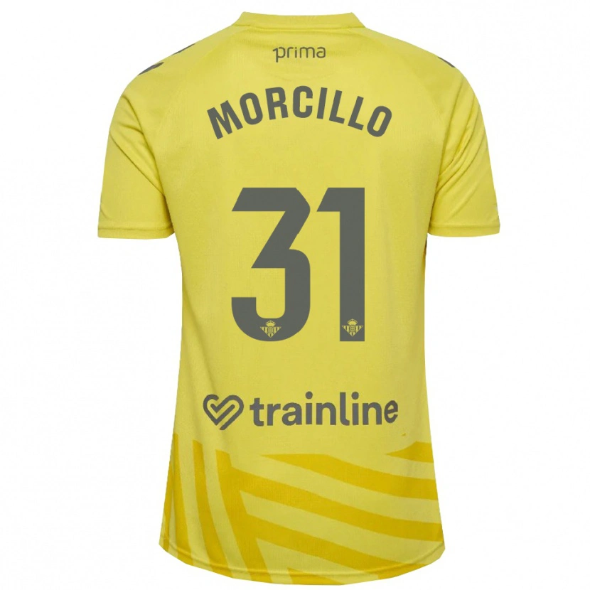 Danxen Damen Ana Morcillo #31 Trikot Gelb Grau Torwarttrikot 2025/26