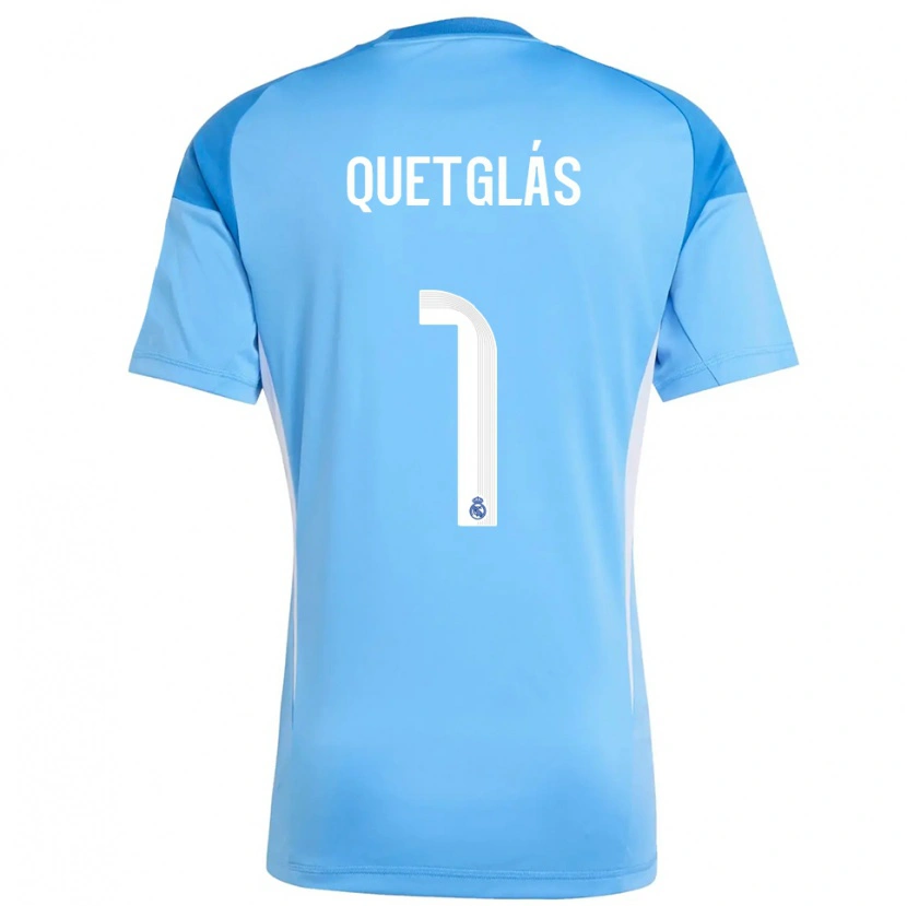 Danxen Damen Ferran Quetglás #1 Trikot Himmelblau Weiß Torwarttrikot 2025/26