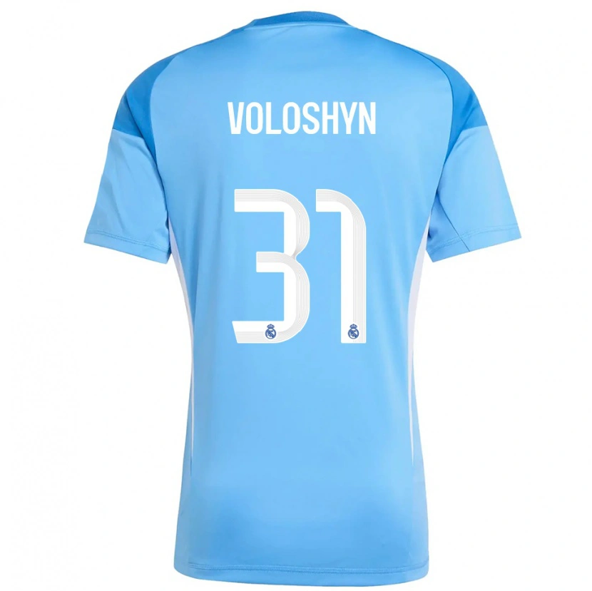 Danxen Damen Ilya Voloshyn #31 Trikot Himmelblau Weiß Torwarttrikot 2025/26