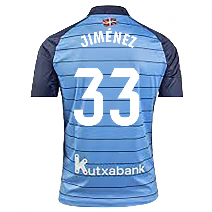 Danxen Damen Javier Jiménez #33 Trikot Marineblau Torwarttrikot 2025/26