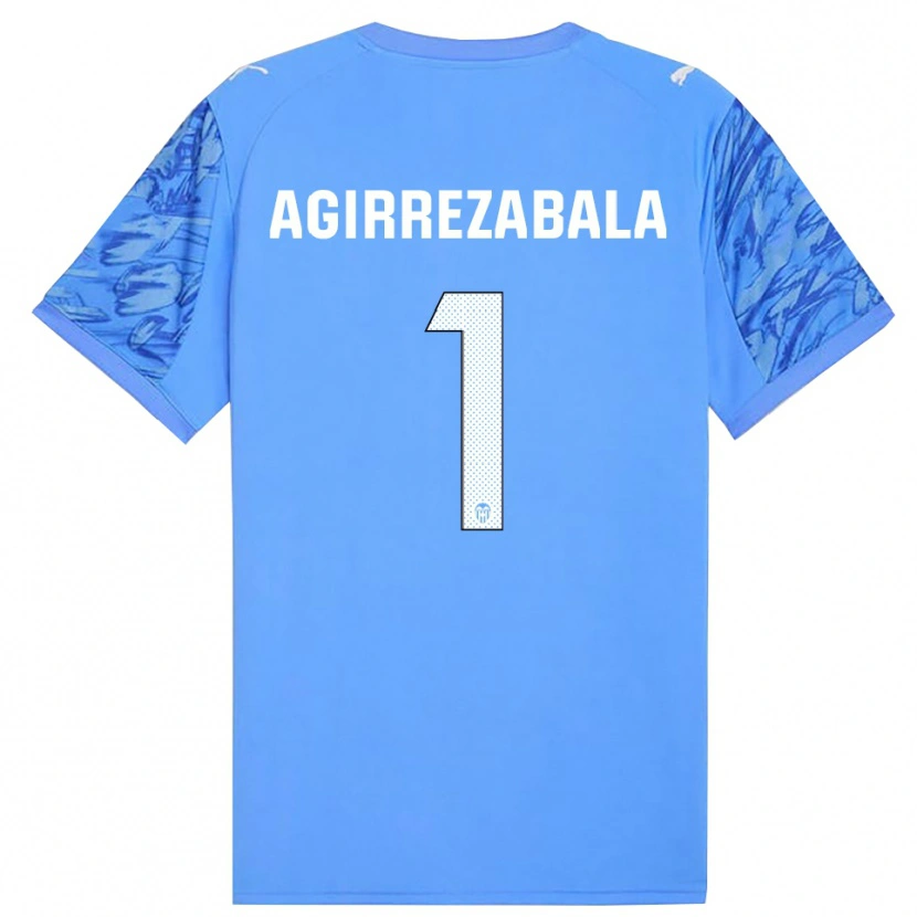 Danxen Damen Julen Agirrezabala #1 Trikot Blau Weiß Torwarttrikot 2025/26