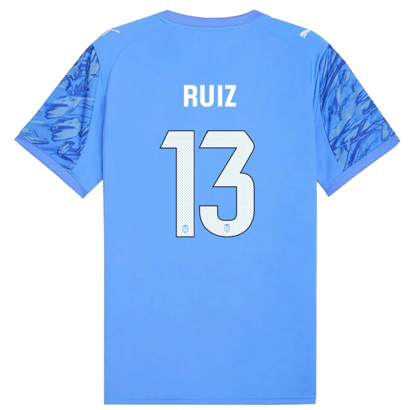 Danxen Damen Nil Ruiz #13 Trikot Blau Weiß Torwarttrikot 2025/26