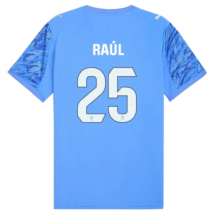 Danxen Damen Raúl Jiménez #25 Trikot Blau Weiß Torwarttrikot 2025/26