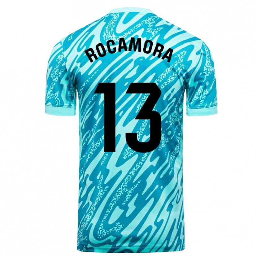 Danxen Damen María Rocamora Díaz #13 Trikot Himmelblau Weiß Torwarttrikot 2025/26