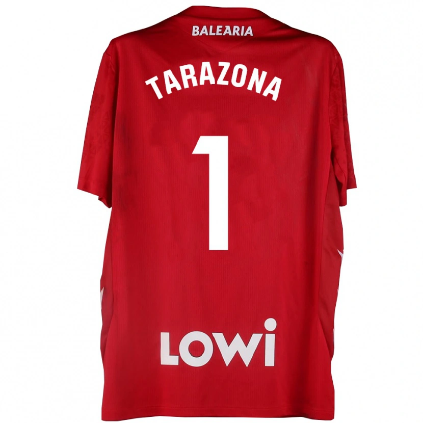 Danxen Damen Andrea Tarazona #1 Trikot Rot Weiß Torwarttrikot 2025/26