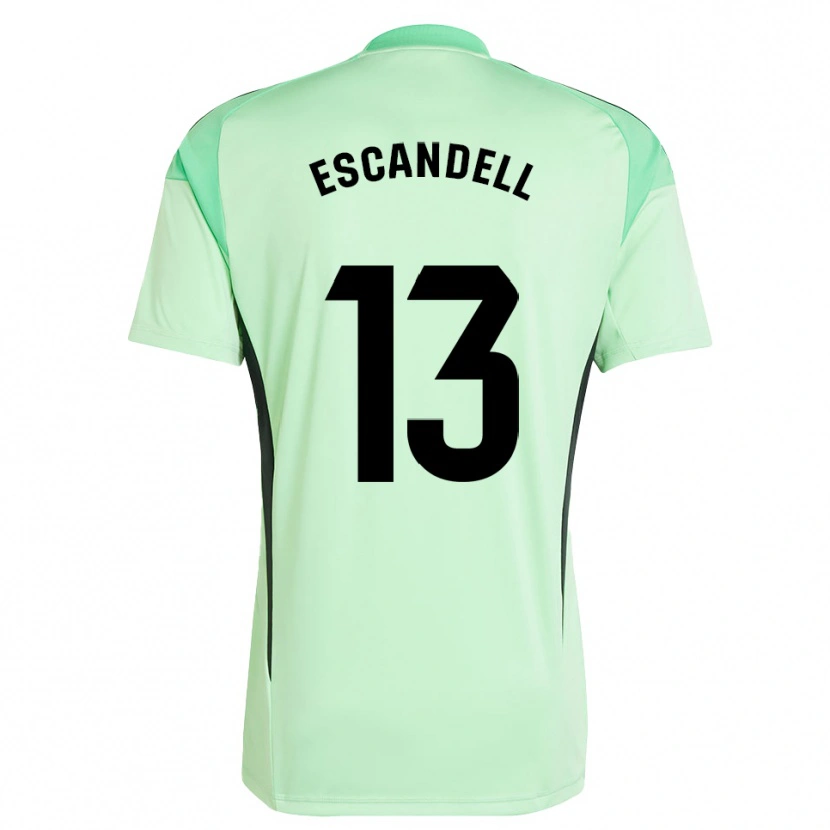 Danxen Damen Aarón Escandell #13 Trikot Hellgrün Schwarz Torwarttrikot 2025/26