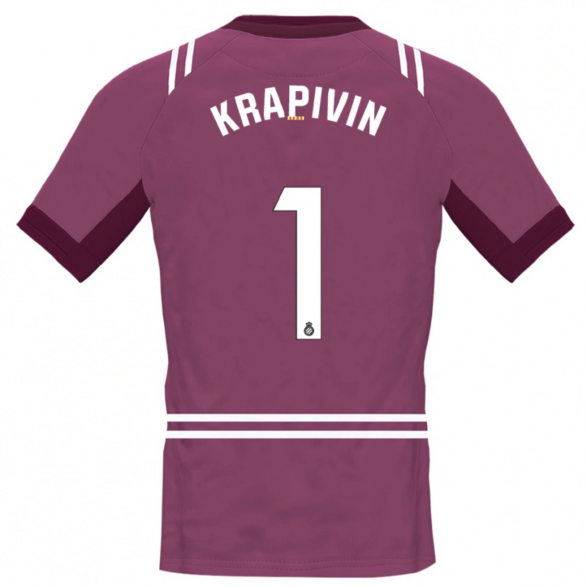 Danxen Damen Yegor Krapivin #1 Trikot Burgunderweiß Torwarttrikot 2025/26