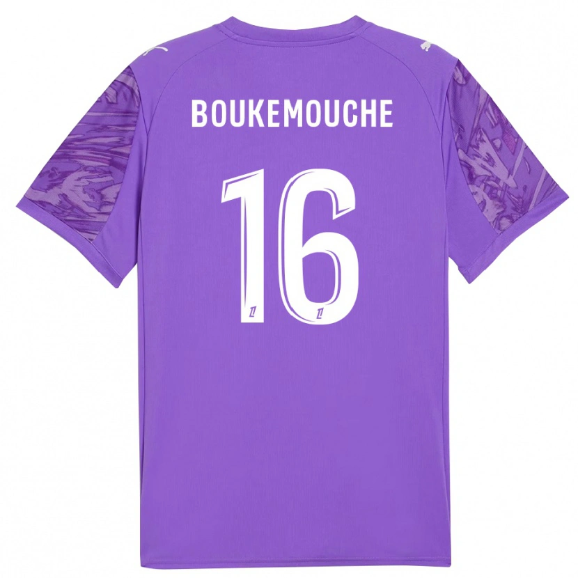 Danxen Damen Amine Boukemouche #16 Trikot Flieder Weiß Torwarttrikot 2025/26