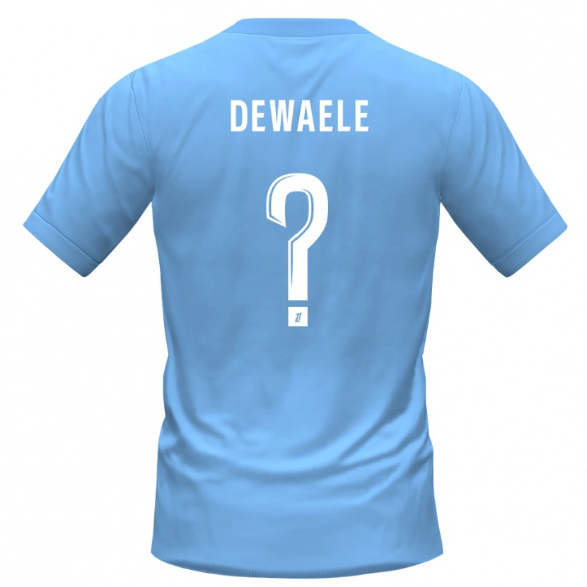 Danxen Damen Élina Dewaele #0 Trikot Blau Schwarz Torwarttrikot 2025/26