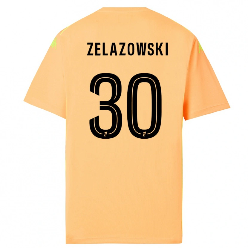 Danxen Damen Bartosz Zelazowski #30 Trikot Hellorange Schwarz Torwarttrikot 2025/26