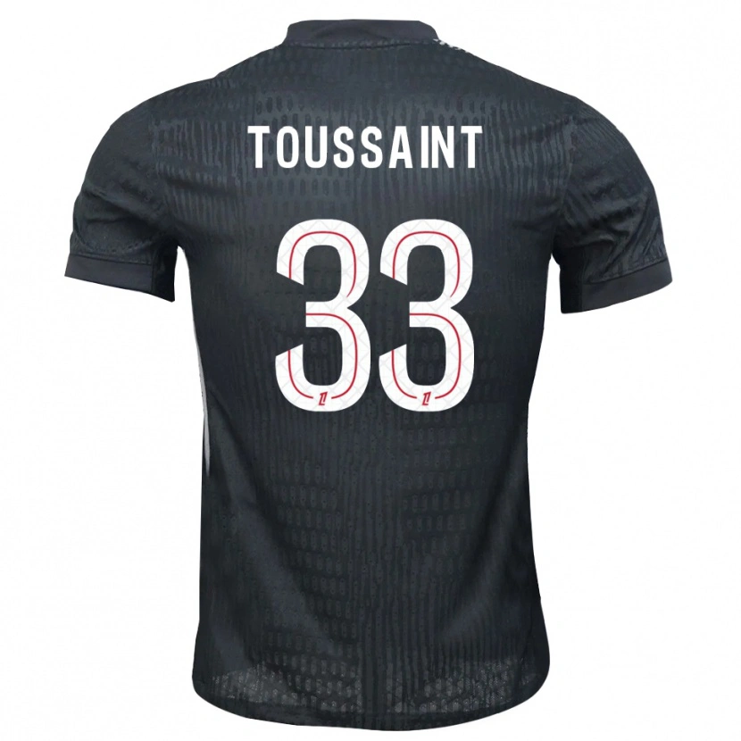 Danxen Damen Océane Toussaint #33 Trikot Dunkelgrau Schwarz Torwarttrikot 2025/26