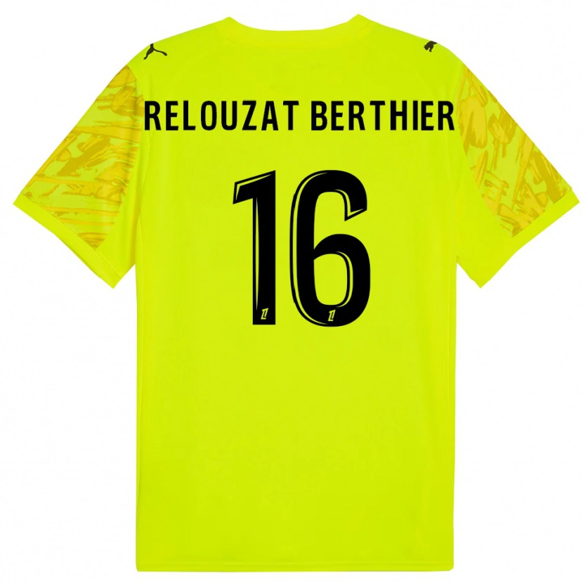 Danxen Damen Maxime Relouzat Berthier #16 Trikot Leuchtgrün Gelb Torwarttrikot 2025/26