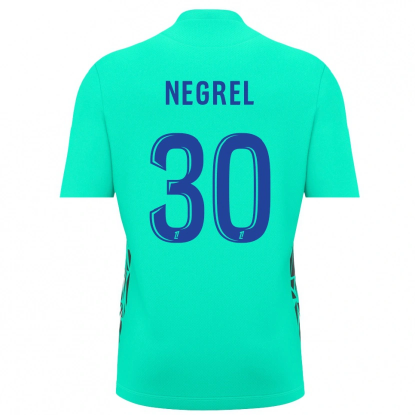 Danxen Damen Tom Negrel #30 Trikot Aquamarinblau Torwarttrikot 2025/26