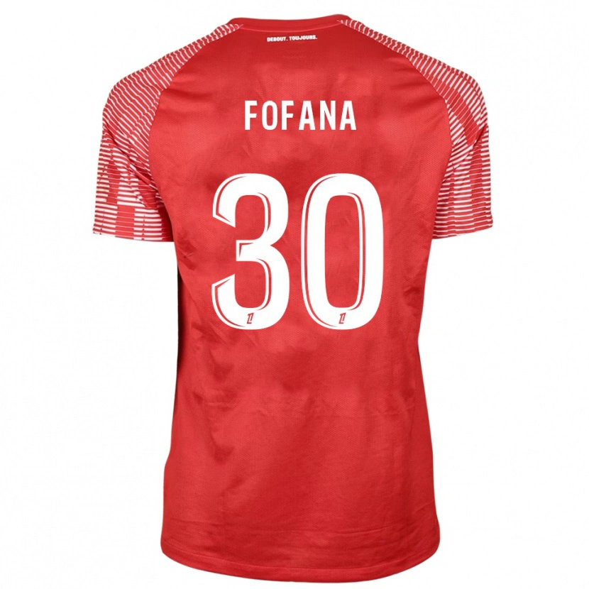 Danxen Damen Yahia Fofana #30 Trikot Rot Weiß Torwarttrikot 2025/26