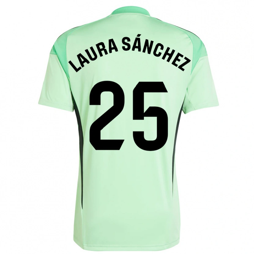 Danxen Damen Laura Sánchez Comuñas #25 Trikot Hellorange Schwarz Torwarttrikot 2025/26
