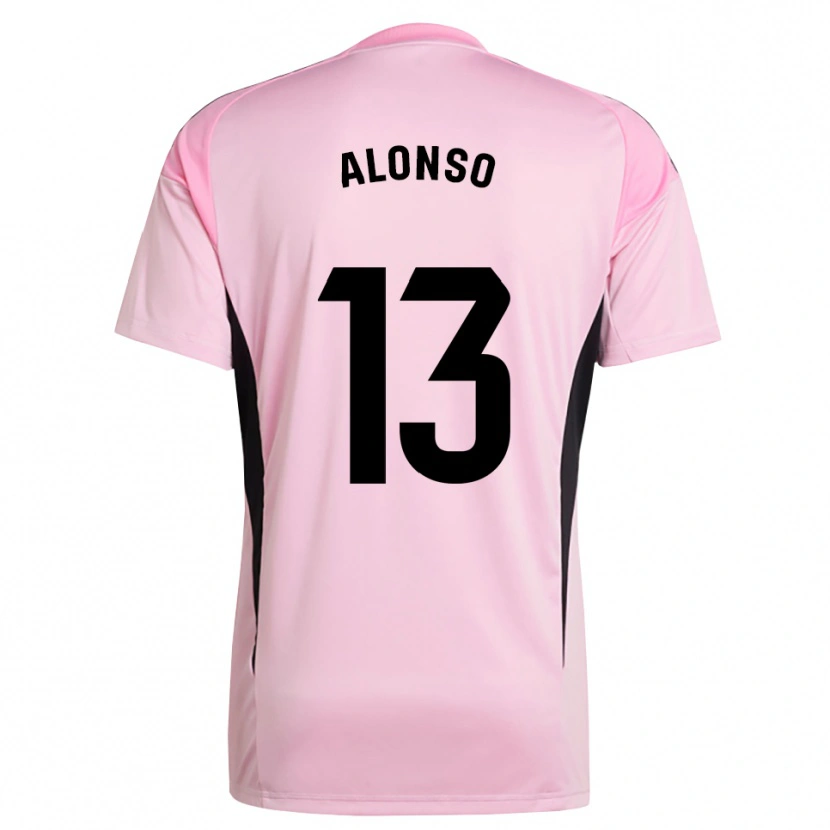 Danxen Damen Maikel Alonso #13 Trikot Pink Schwarz Torwarttrikot 2025/26