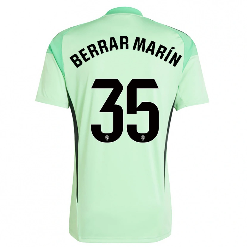 Danxen Damen Sergio Berrar #35 Trikot Mittleres Frühlingsgrün Torwarttrikot 2025/26