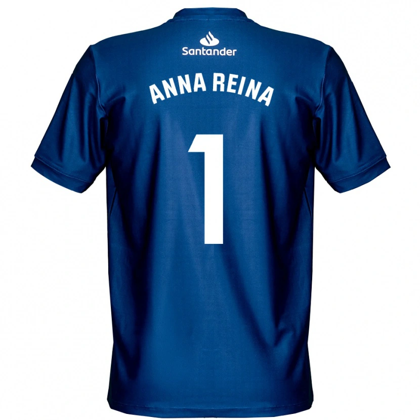 Danxen Damen Anna Reina Toro #1 Trikot Königsblau Weiß Torwarttrikot 2025/26