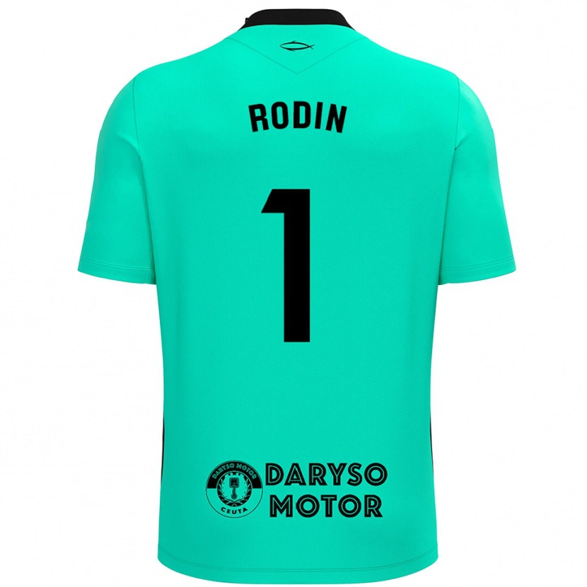 Danxen Damen Antonio Rodin #1 Trikot Türkis Schwarz Torwarttrikot 2025/26