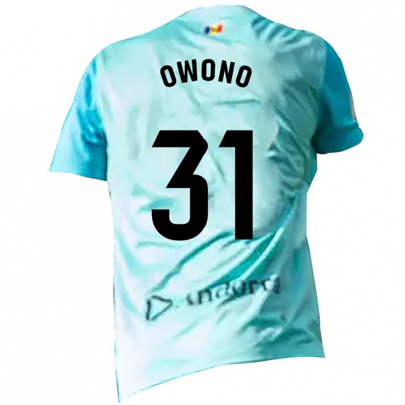 Danxen Damen Jesús Owono #31 Trikot Cyan Schwarz Torwarttrikot 2025/26