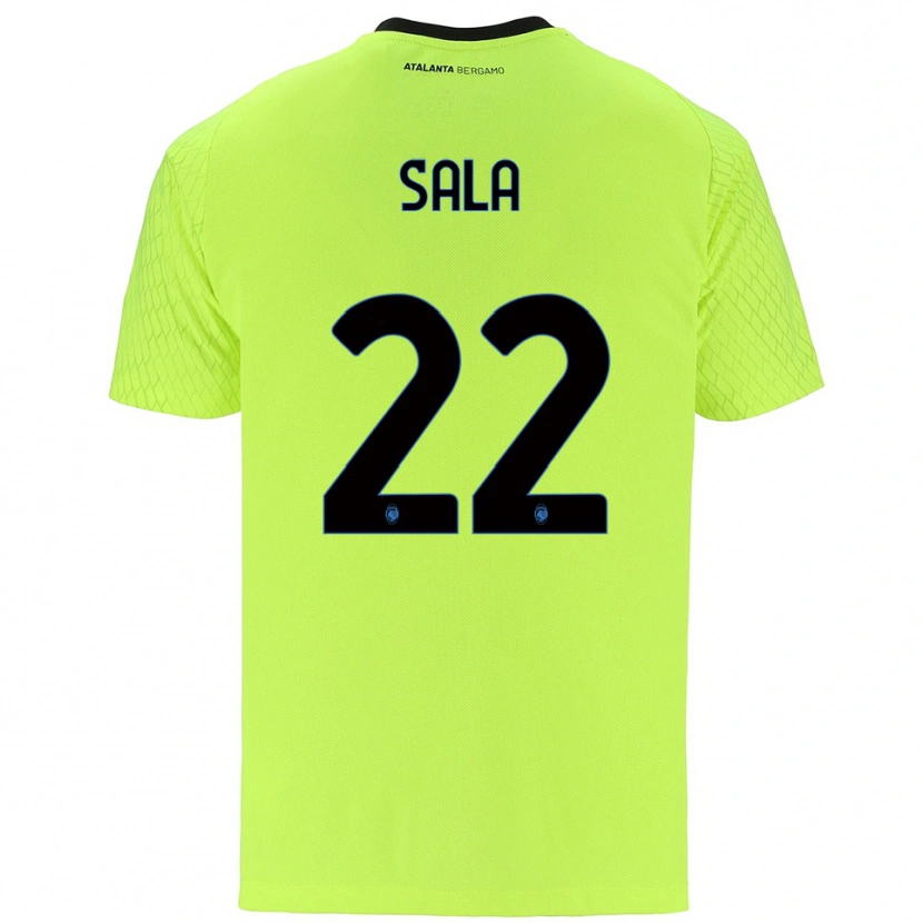 Danxen Damen Lorenzo Sala #22 Trikot Gelb Grün Rot Torwarttrikot 2025/26